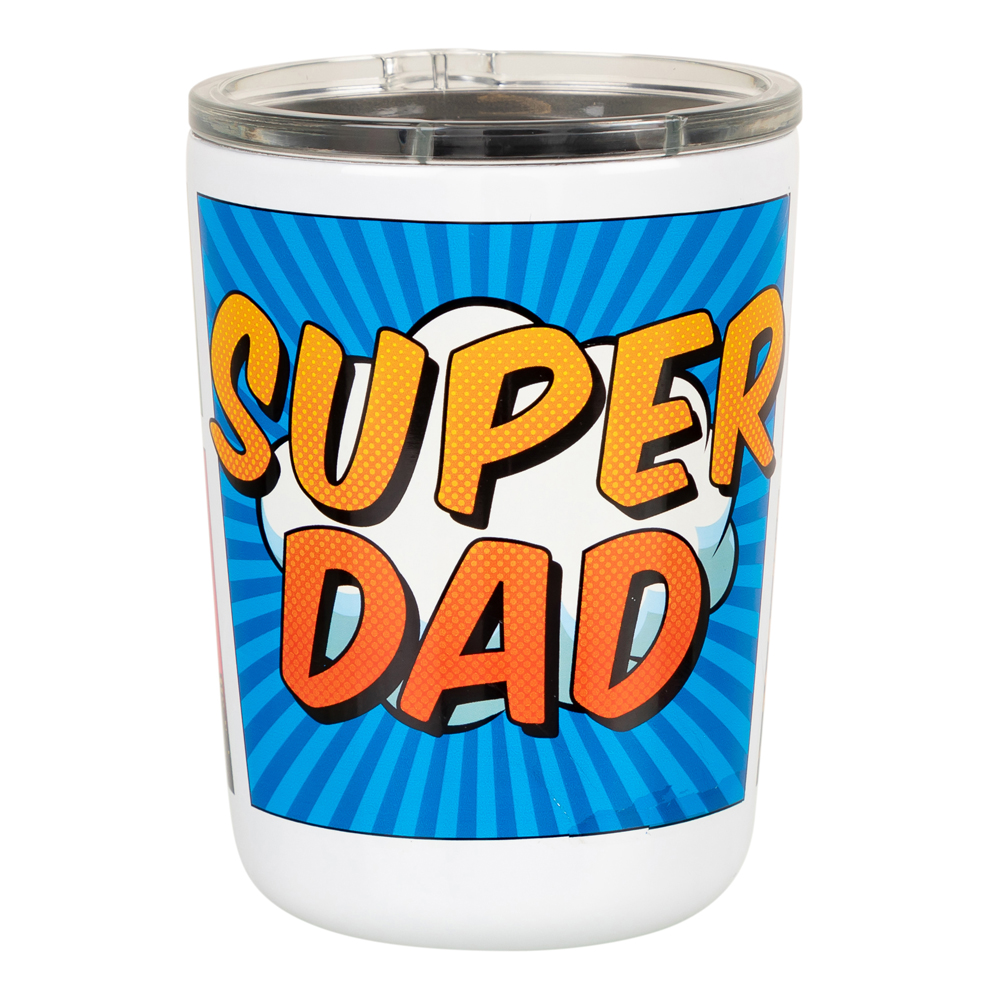 Läs mer om Martinex - Martinex Termosmugg Super Dad 39 cl Multicolor