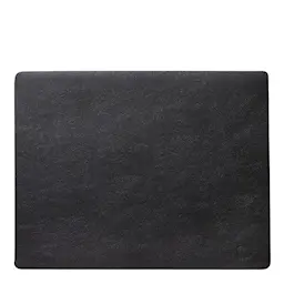 Lind DNA Leather Serene Square Bordstablett L 35x44 cm Black 