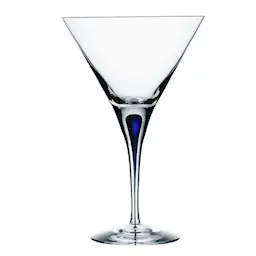 Orrefors Intermezzo martiniglass 25 cl blå