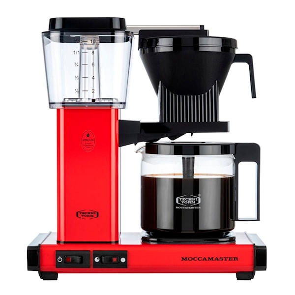 Moccamaster Automatic Kaffebryggare Red 