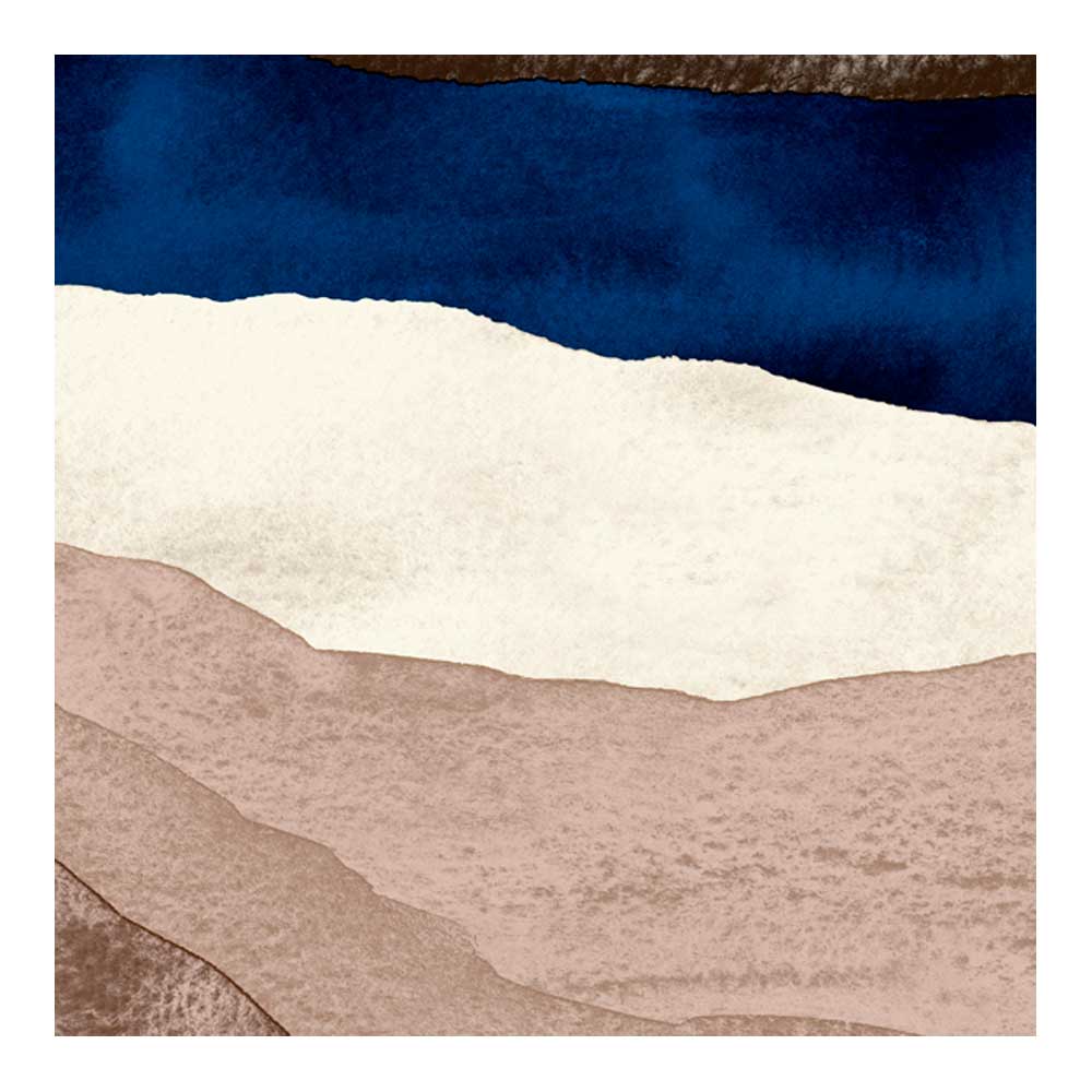 Marimekko Servett Joiku 33×33 cm Beige brun mörkblå