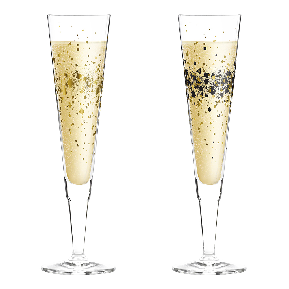 Modern House Ritzenhoff Champagneglas 205 cl 2-pack Guld