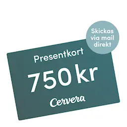 Cervera Presentkort 750 kr Digitalt