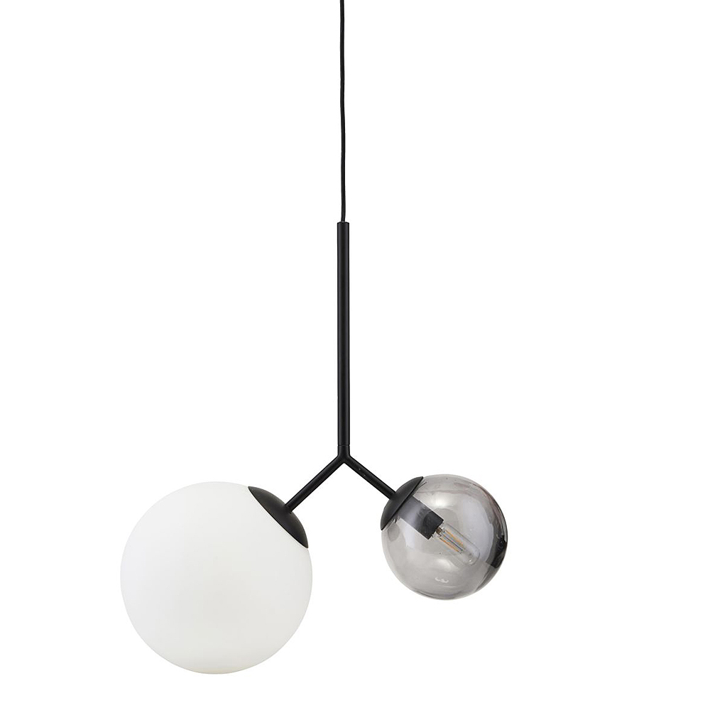 House Doctor - Twice Taklampa 70 cm Svart