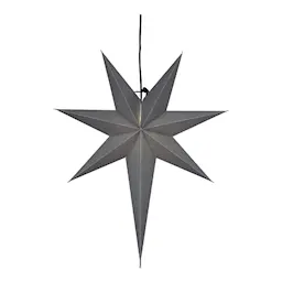 Star Trading Ozen Julestjerne 65 cm Grå 