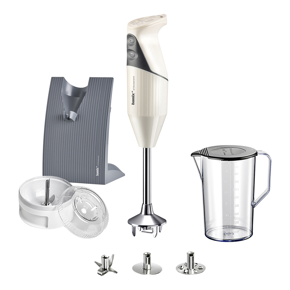 Bamix - Bamix stavmikser swissline 200W kremhvit