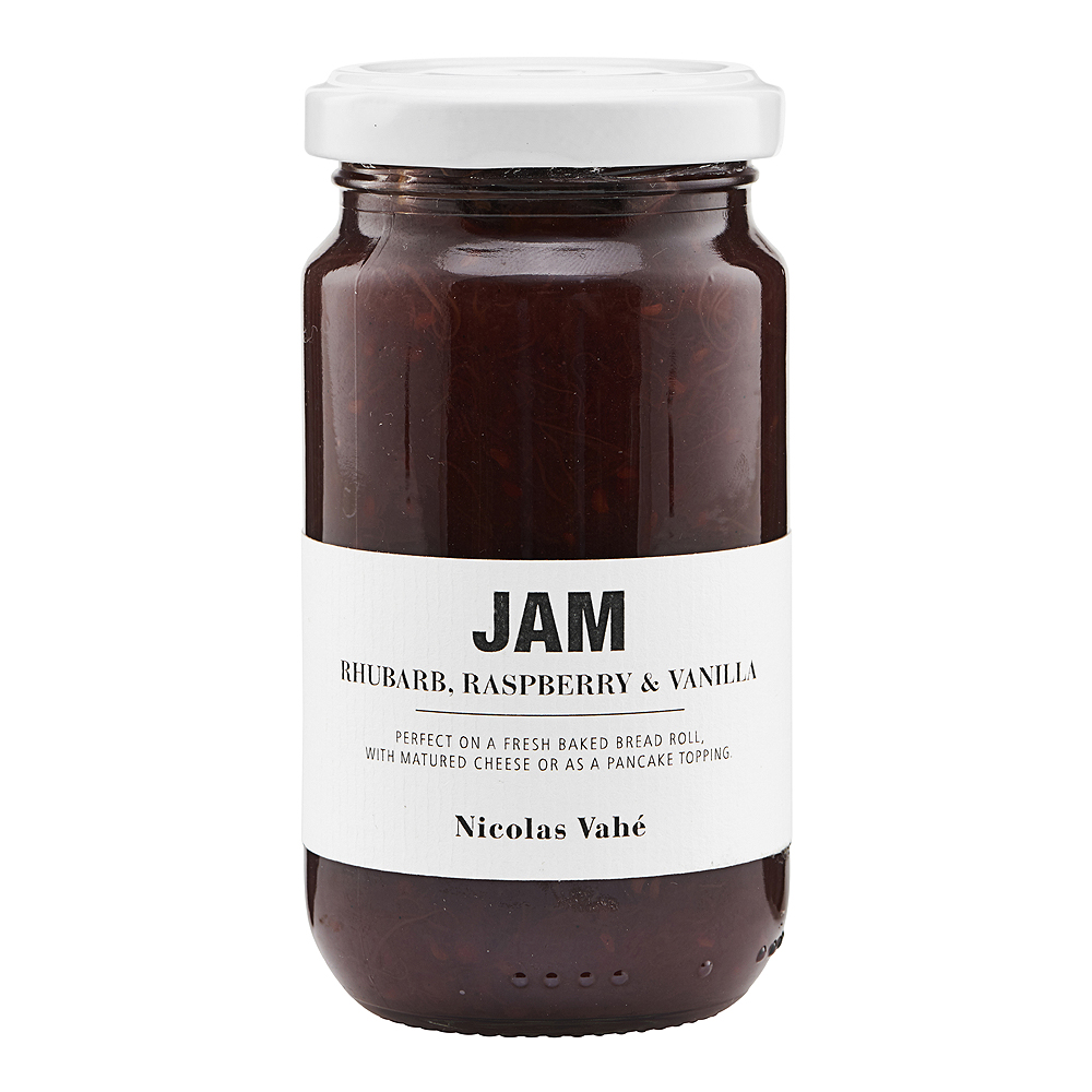 Marmelad Rabarber Hallon & Vanilj 240 g 