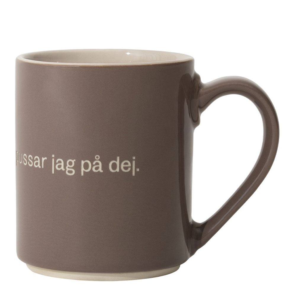 Design House Stockholm – Astrid Lindgren Mugg Brun Trarallanrallanlej