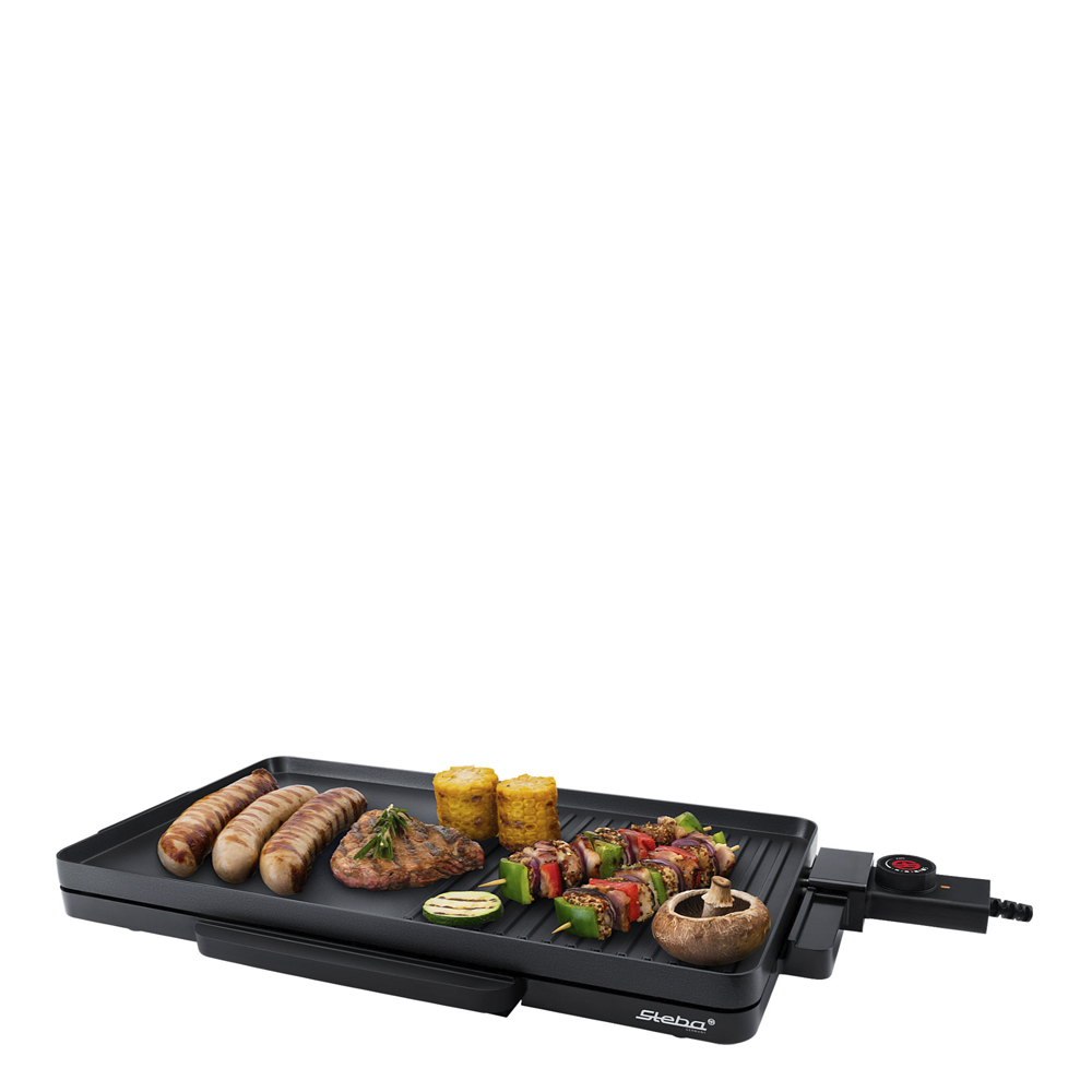 Steba - Bordgrill SLIM 2000W Ultratunn Svart