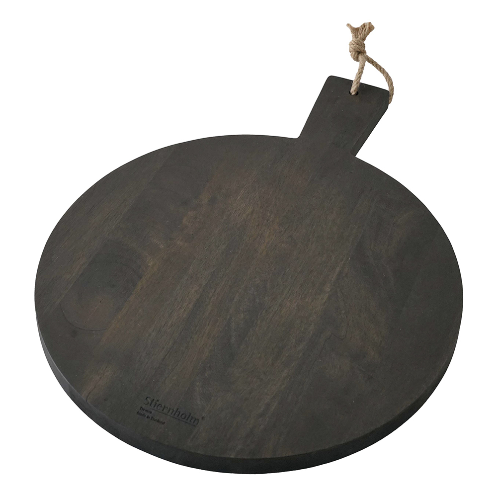 Stiernholm - Trevare Serveringsbräda 37 cm Rund Svart