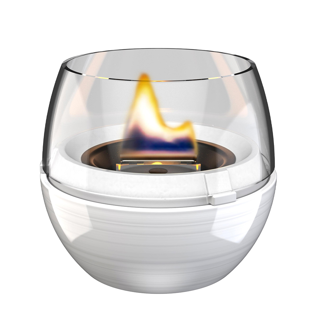 TenderFlame - Tulip Lykta 14 cm Vit