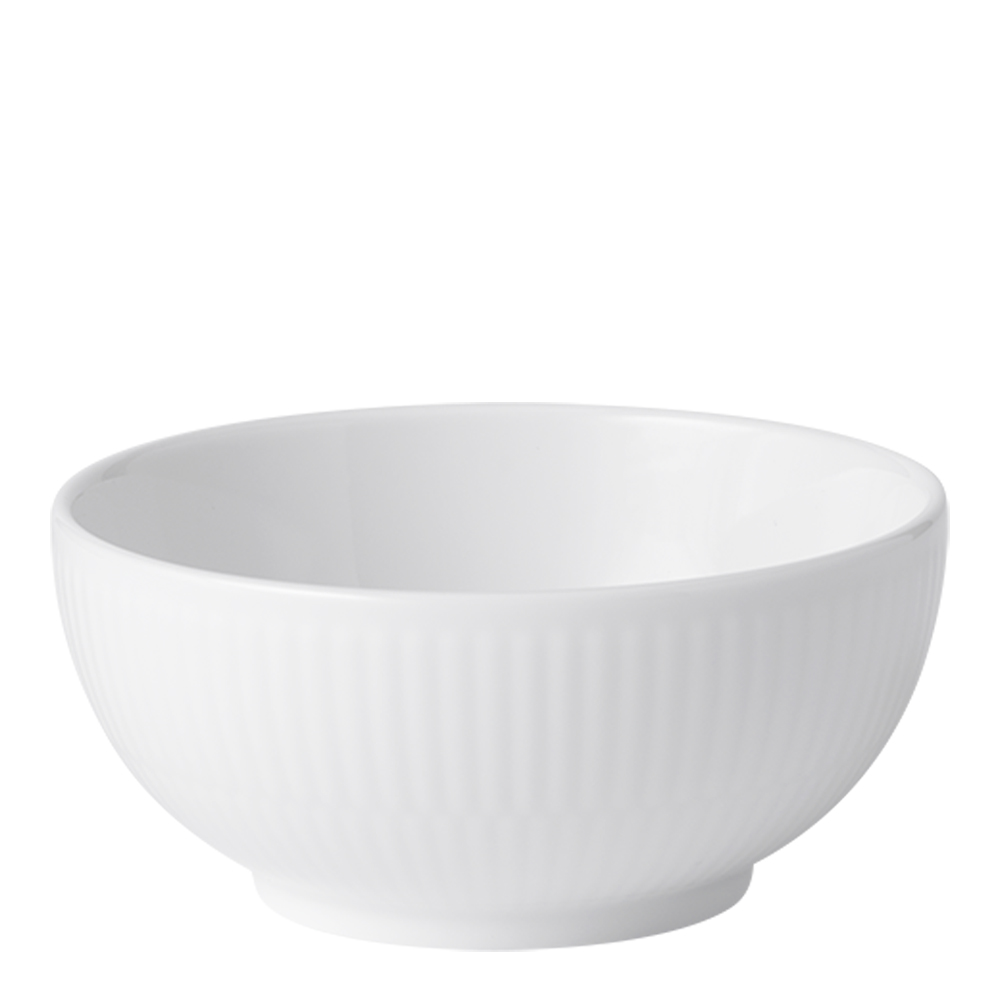 Royal Copenhagen - White fluted skål 24 cl