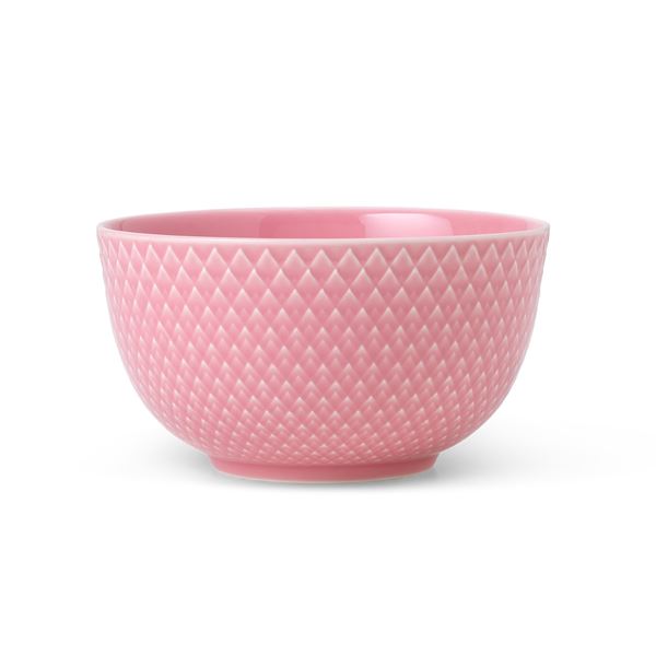 Lyngby Porcelain – Rhombe Color Skål 11 cm Rosa