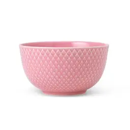 Lyngby Porcelain Rhombe Color skål 11 cm rosa
