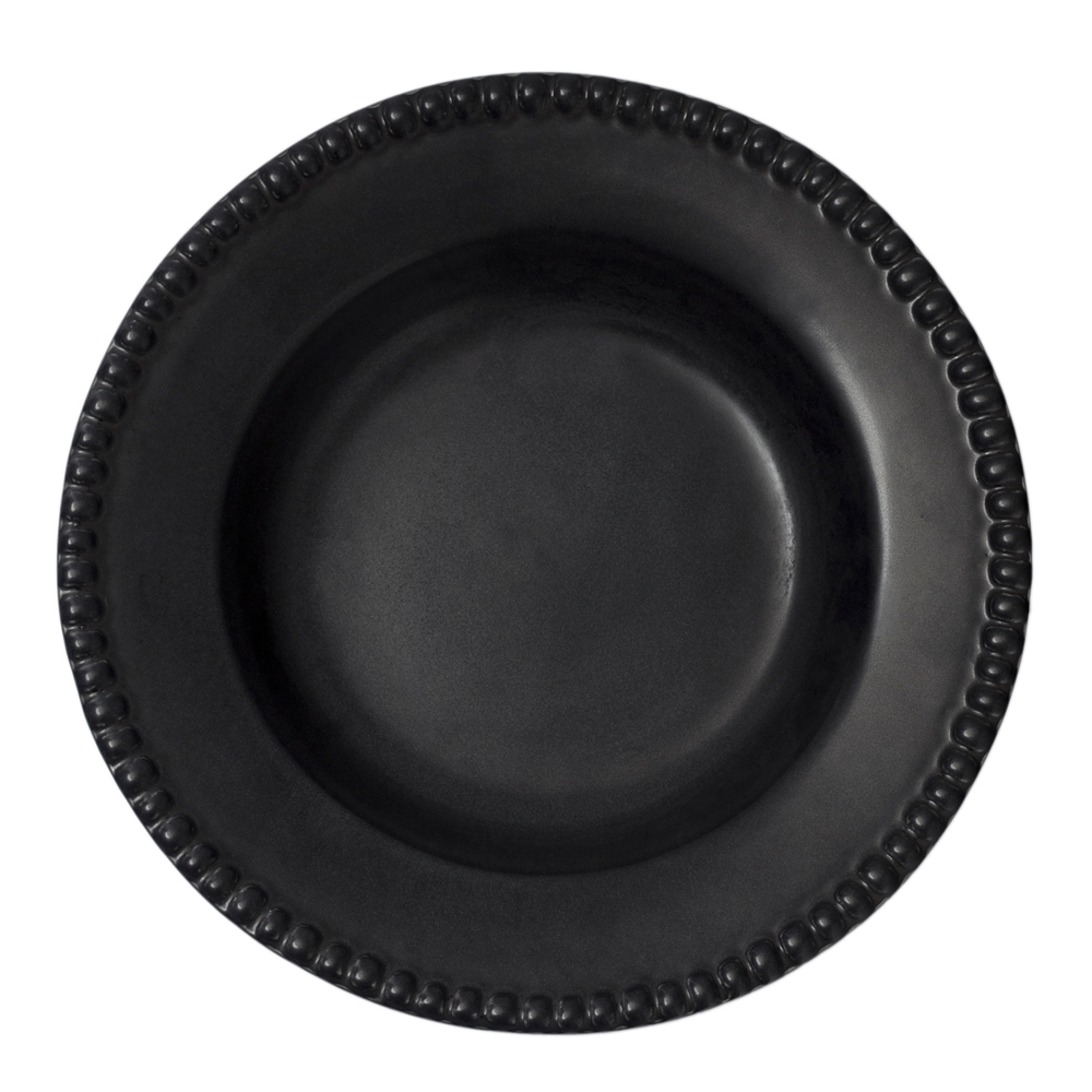 PotteryJo - Daria tallerken dyp 26 cm ink black