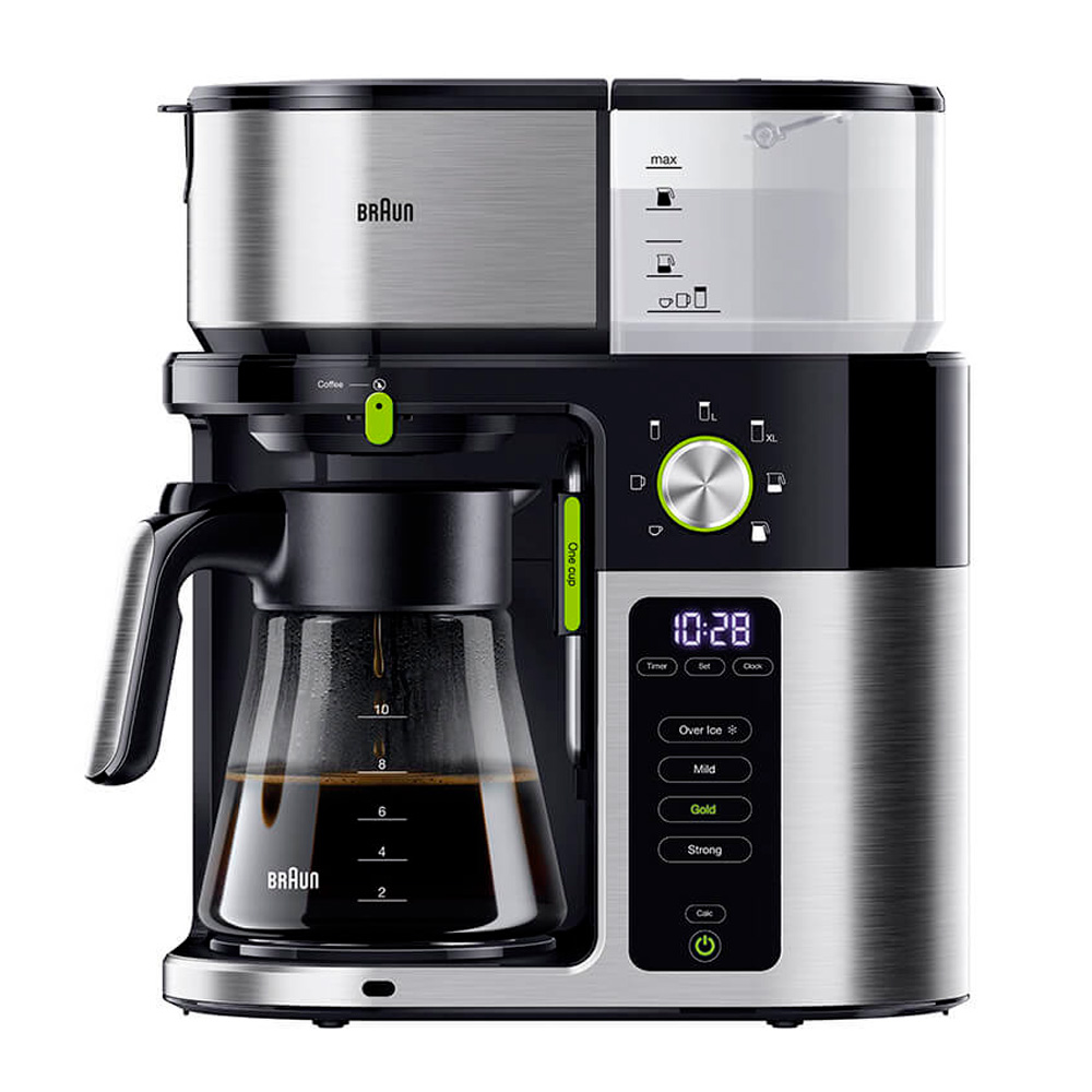 BRAUN – MultiServe Kaffebryggare KF9050BK Rostfri/Svart