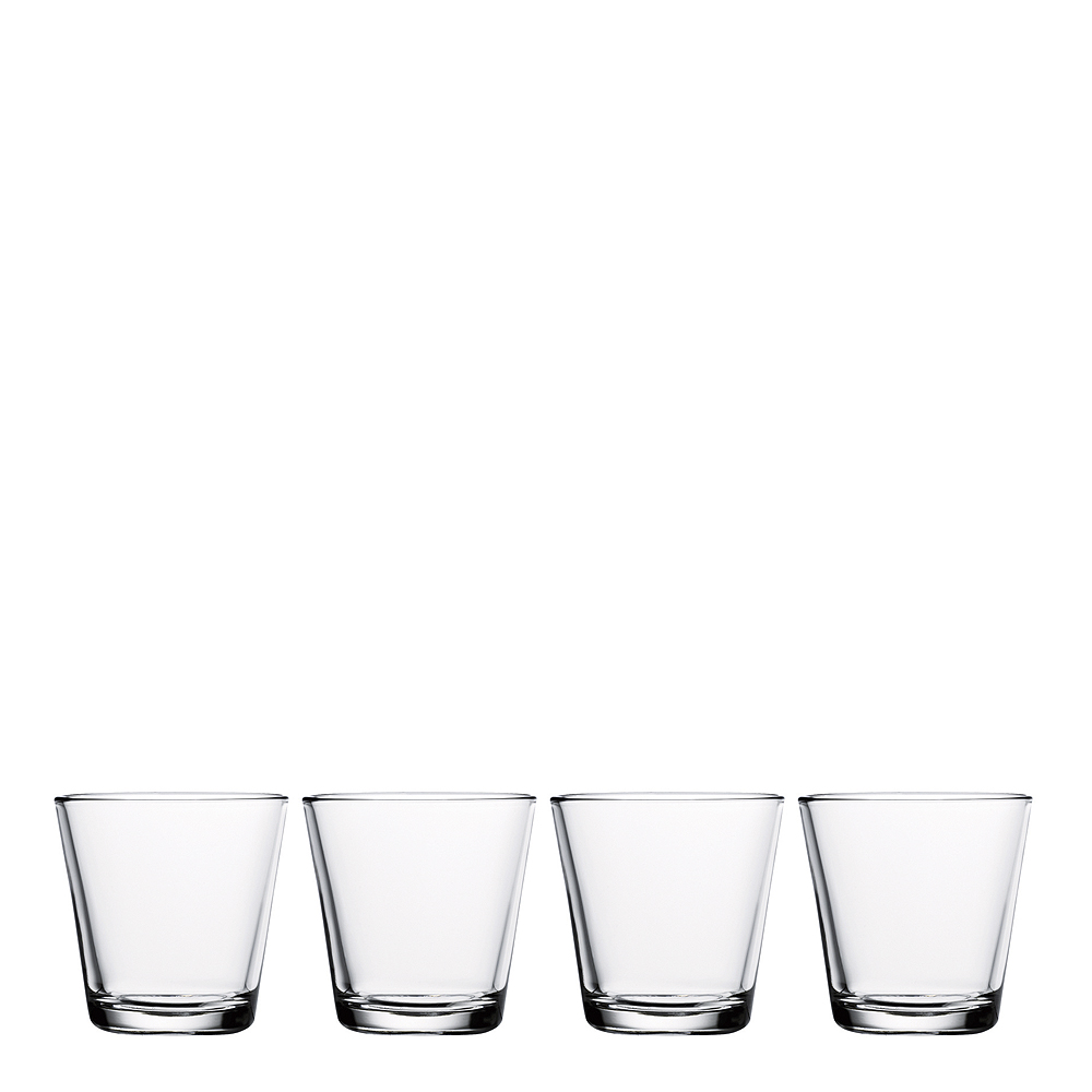 Iittala Kartio Juomalasi 21 cl 4 kpl Kirkas