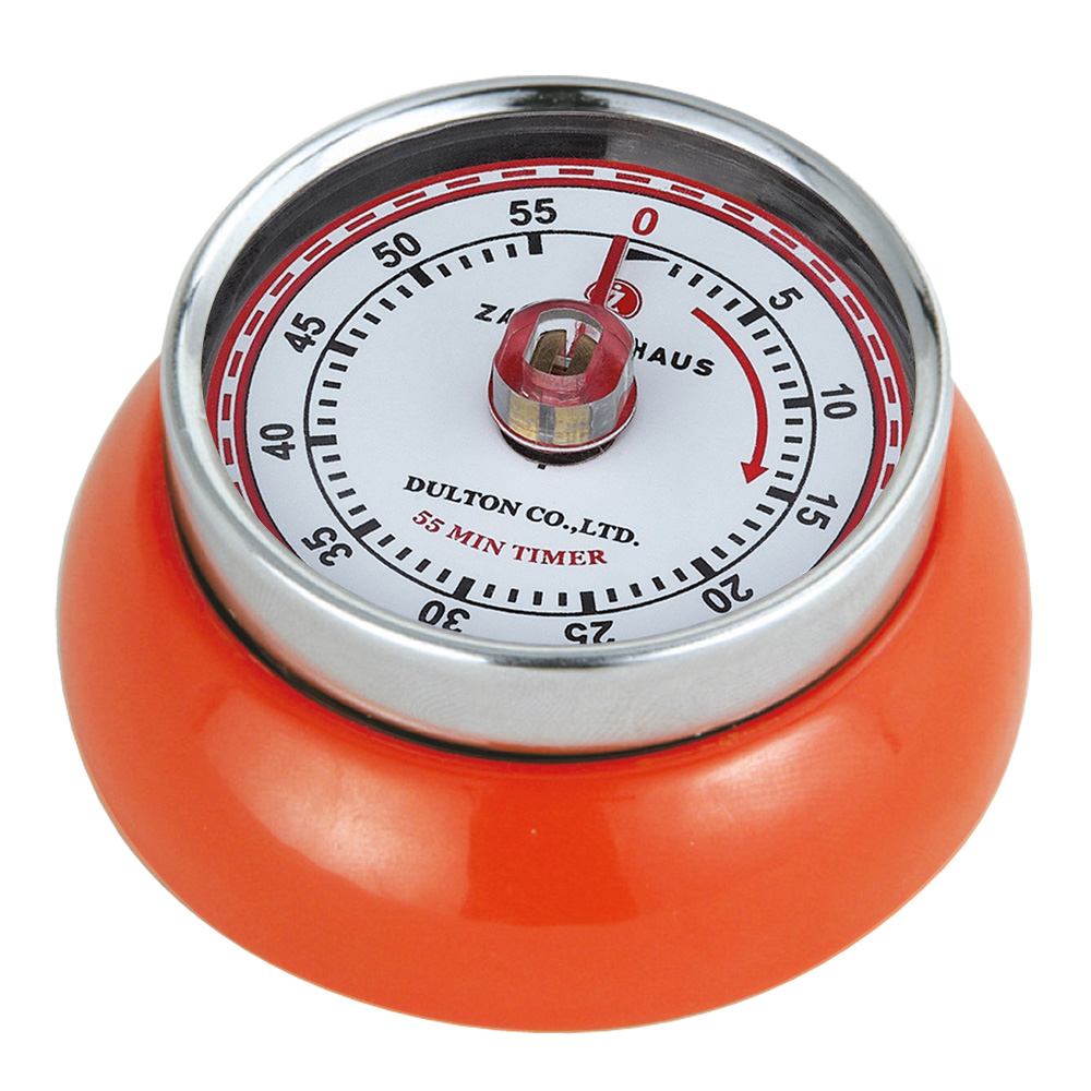 Zassenhaus - Retro Collection Timer med magnet Orange