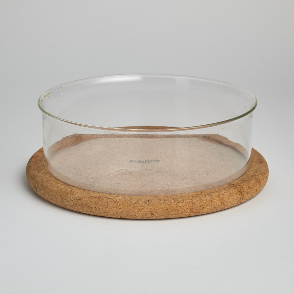 Boda Nova – SÅLD Glasskål med Korkunderlägg 19 cm