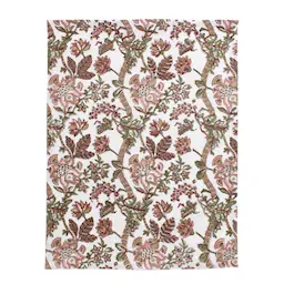 Chamois Floral kjøkkenhåndkle 2 stk 50x70 cm rosa