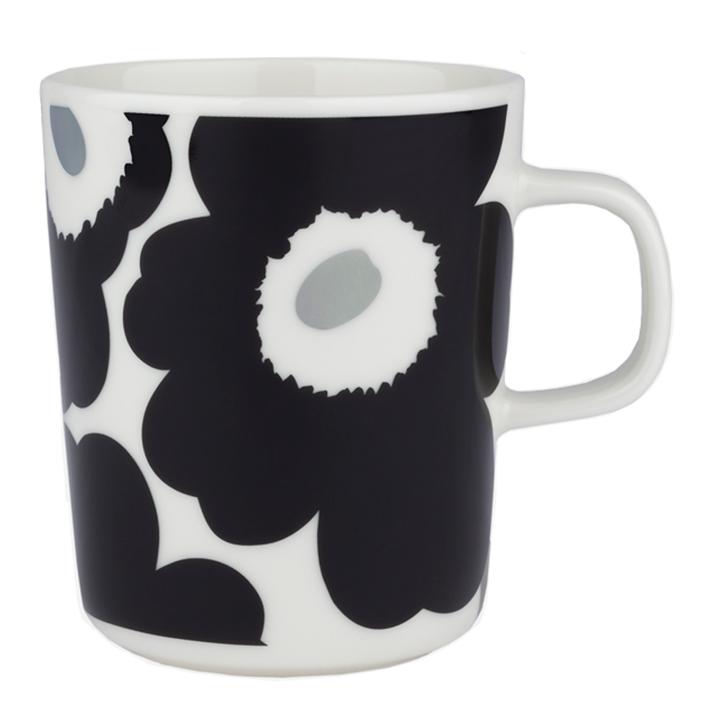 Marimekko – Oiva/Unikko Mugg 25 cl Vit