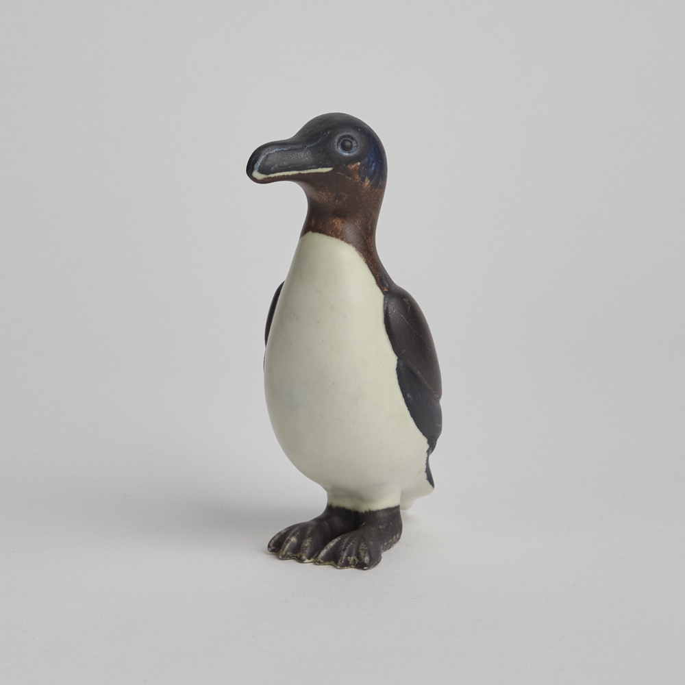 Rörstrand SÅLD Pingvin figurin av Gunnar Nylund