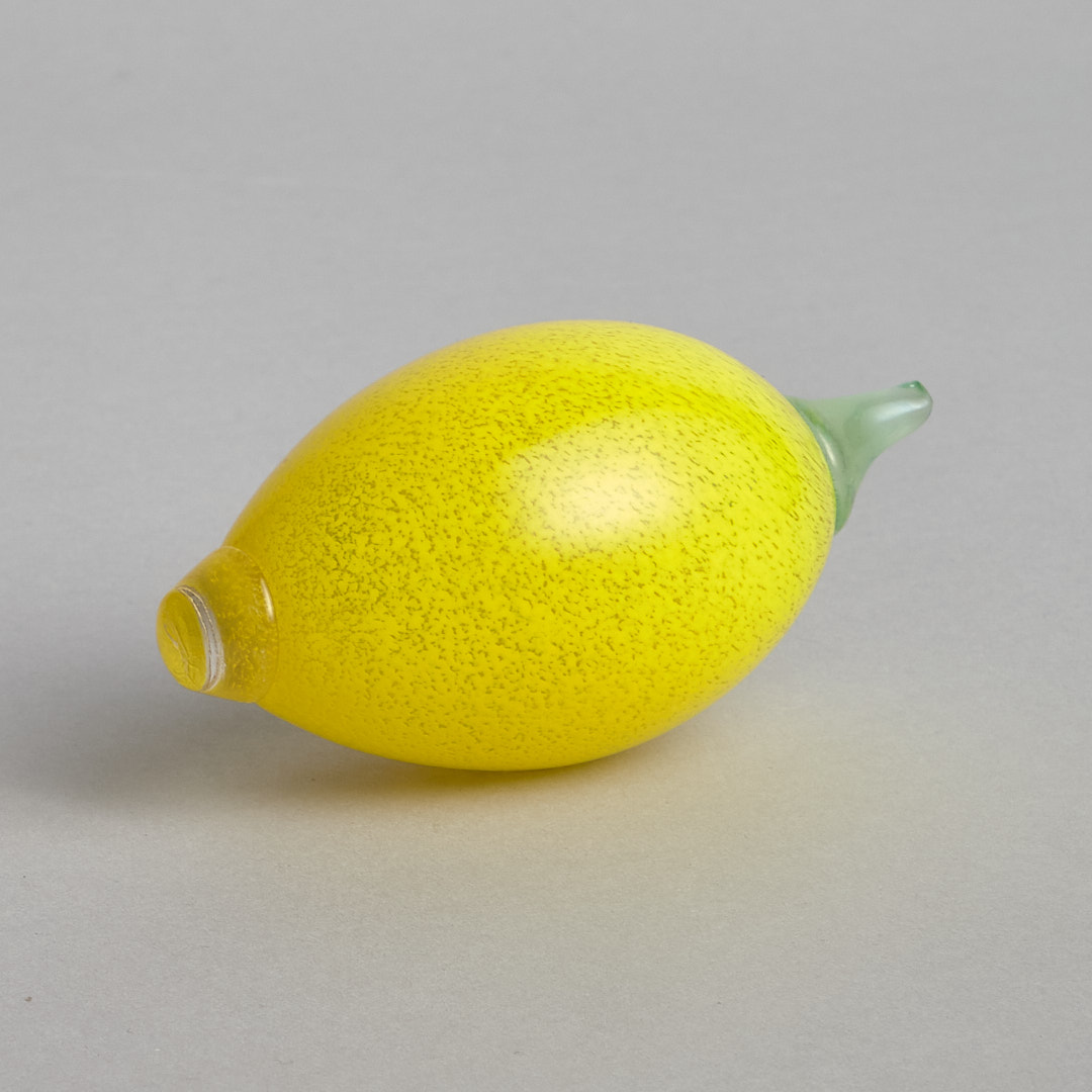 Kosta Boda SÅLD Glasfigurin Citron av Gunnel Sahlin
