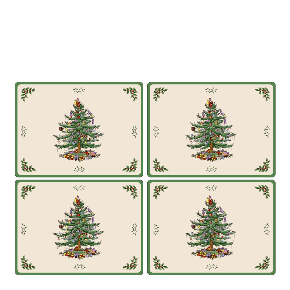 Pimpernel - Christmas Tree Tablett 30x40 cm 4-pack