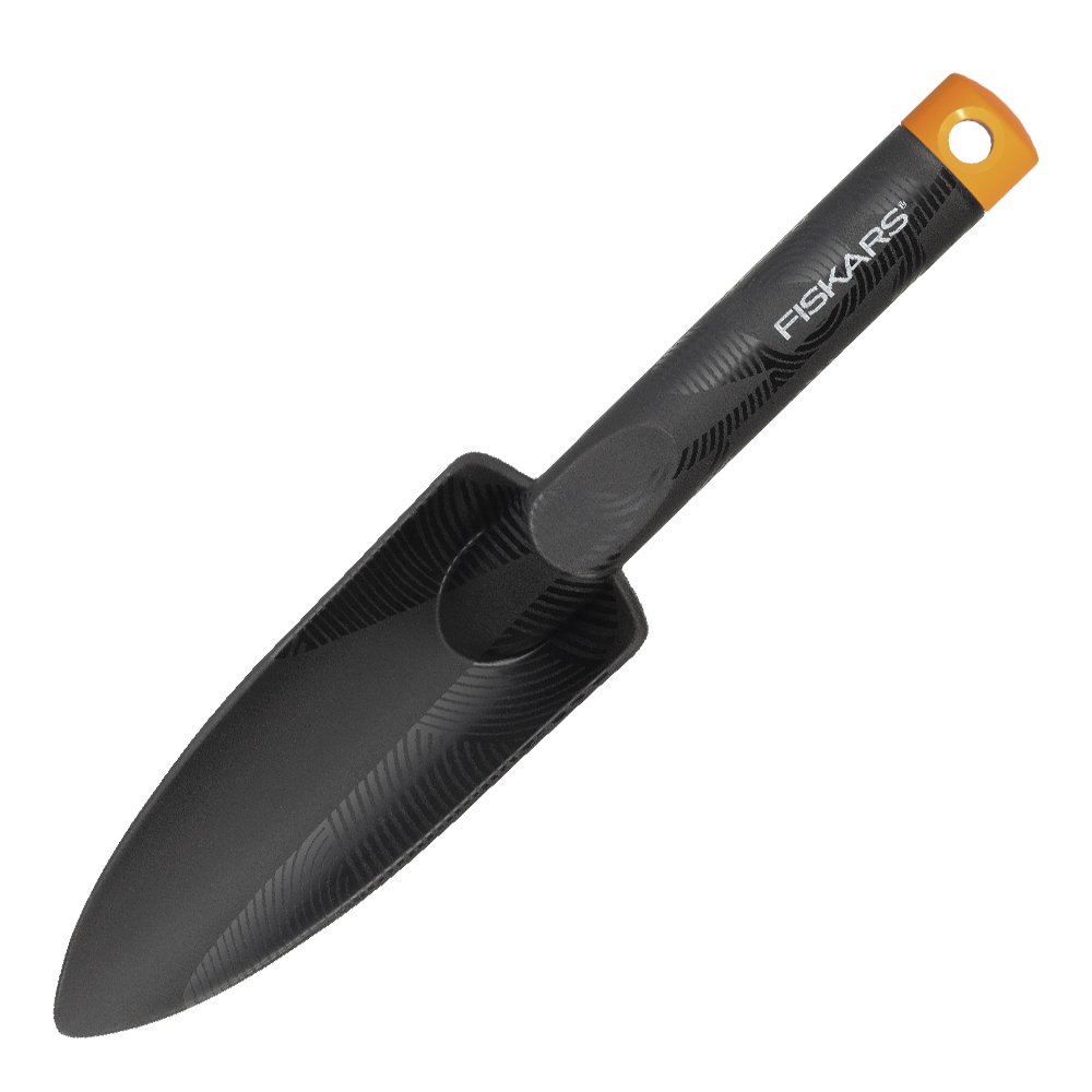 Fiskars Solid Istutuslapio kapea Musta