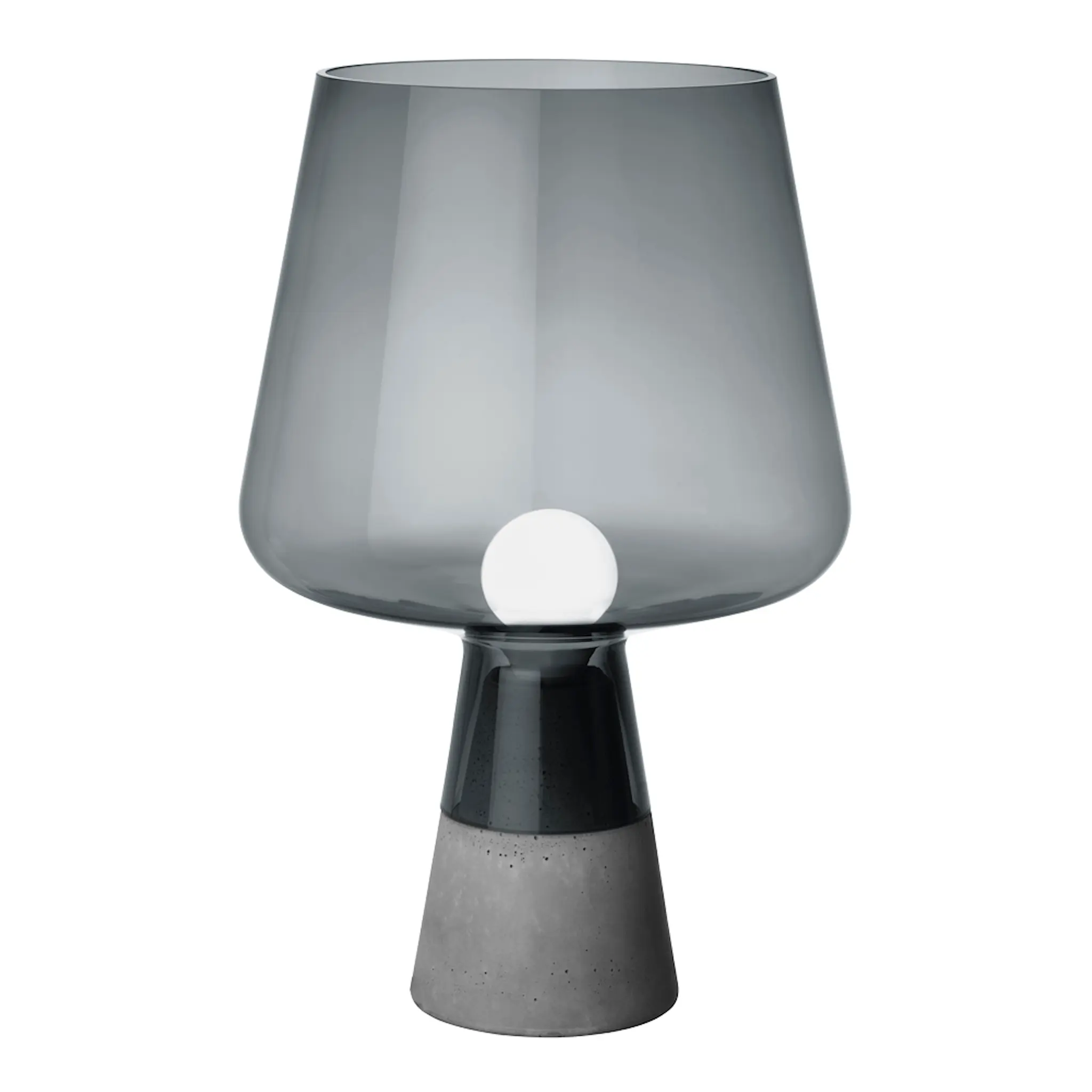 Iittala Leimu lampe l 38x25 cm grå