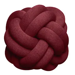 Design House Stockholm Knot Pute 30 cm Bordeaux 