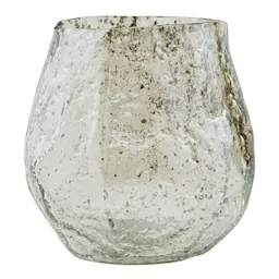 House Doctor Moun Vase Glass 9,5 cm Grå/Grønn 