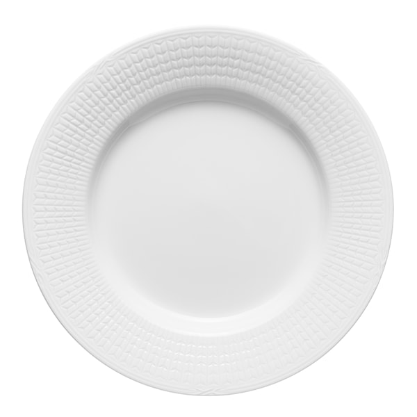 Swedish Grace Tallrik 24 cm Snö 