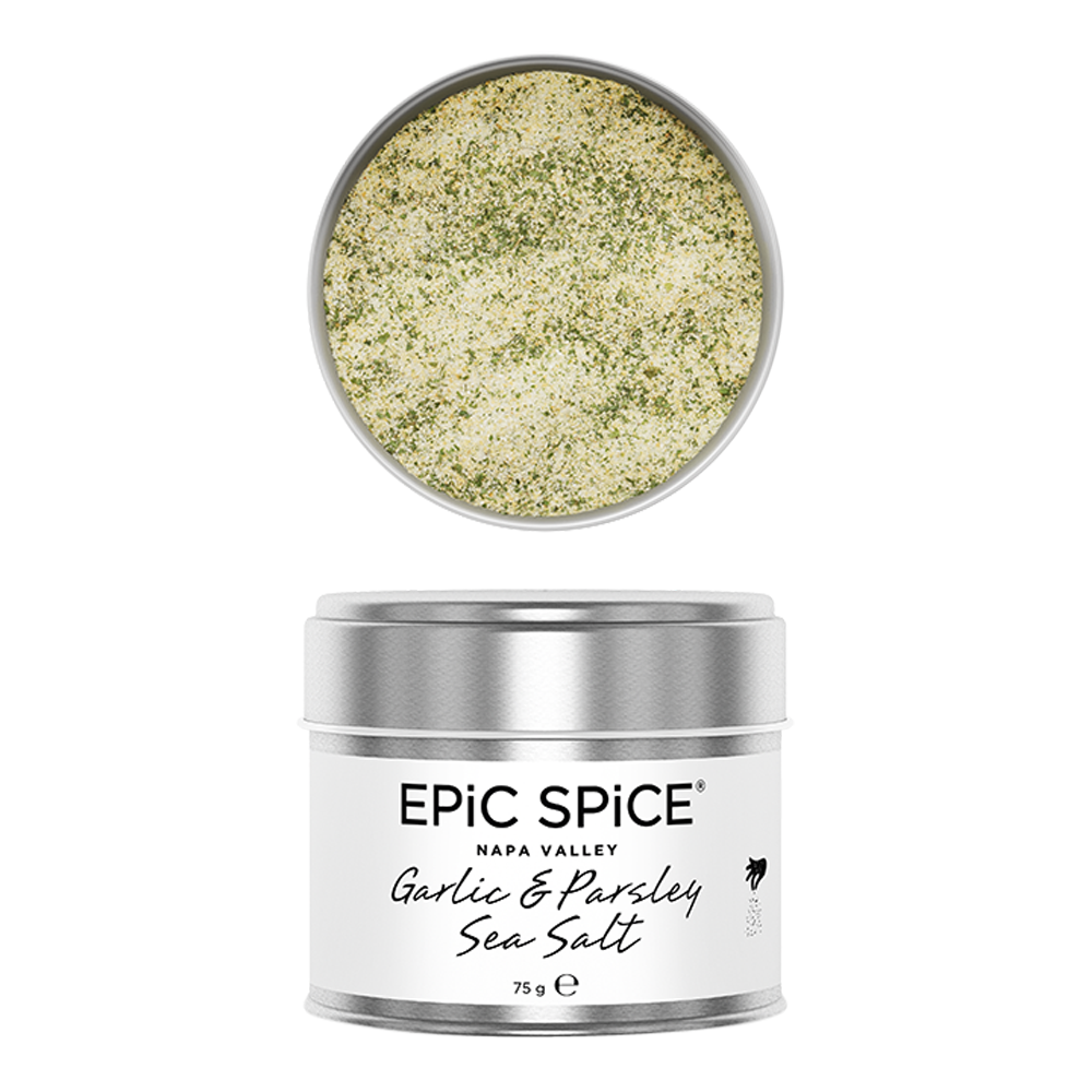 Läs mer om Epic Spice - Krydda Garlic & Parsley Sea Salt 75 g