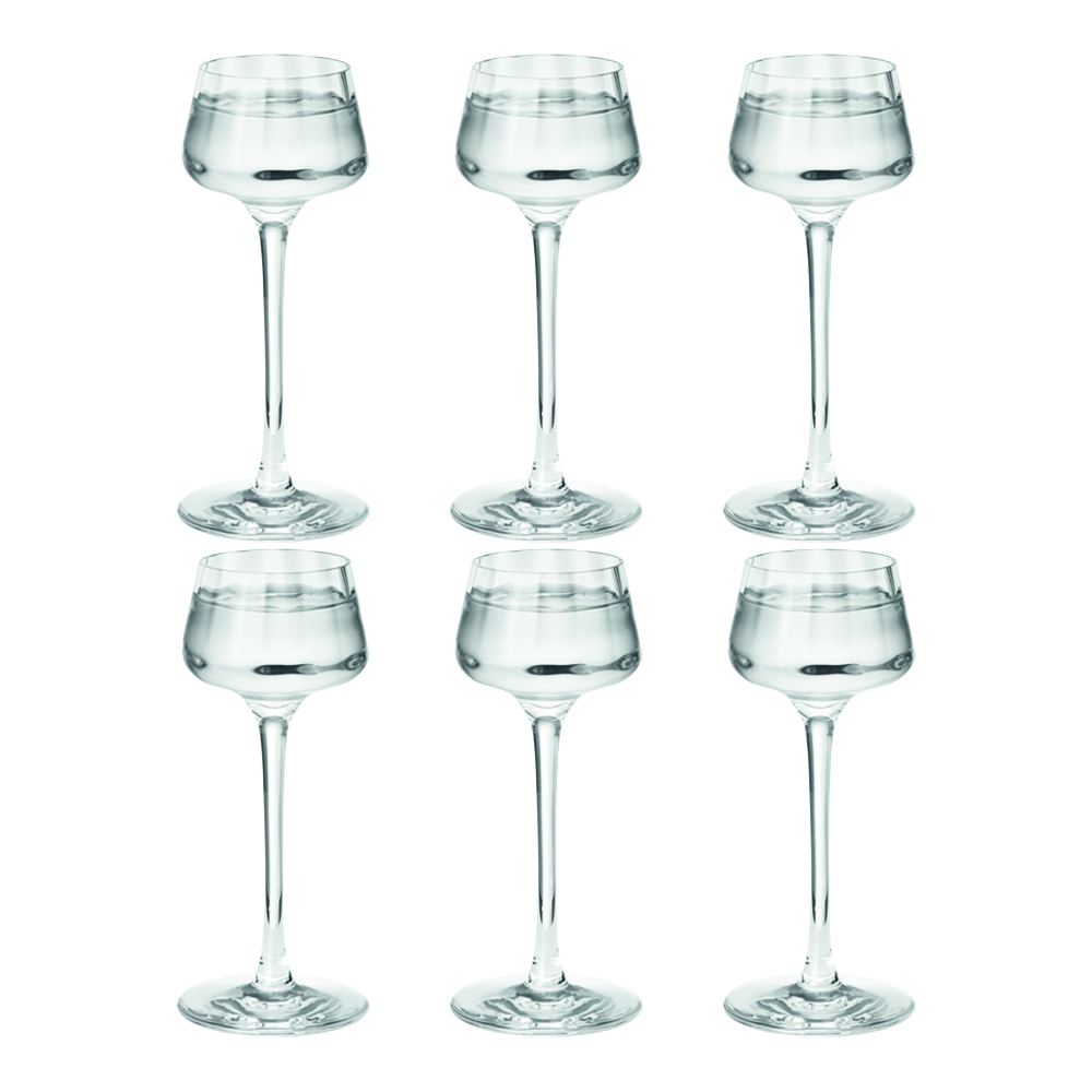 Läs mer om Georg Jensen - Bernadotte Likörglas 4 cl 6-pack