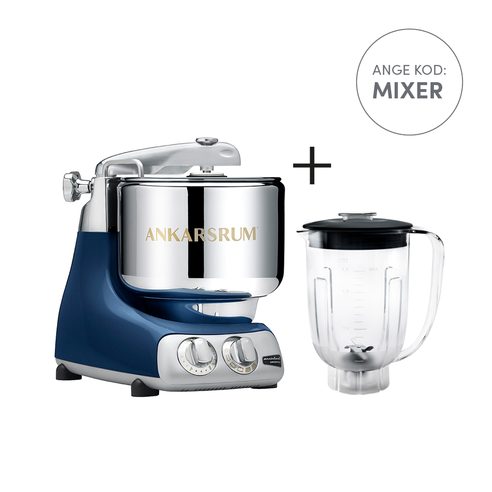 Ankarsrum Assistent Original Köksmaskin Ocean Blue Cervera