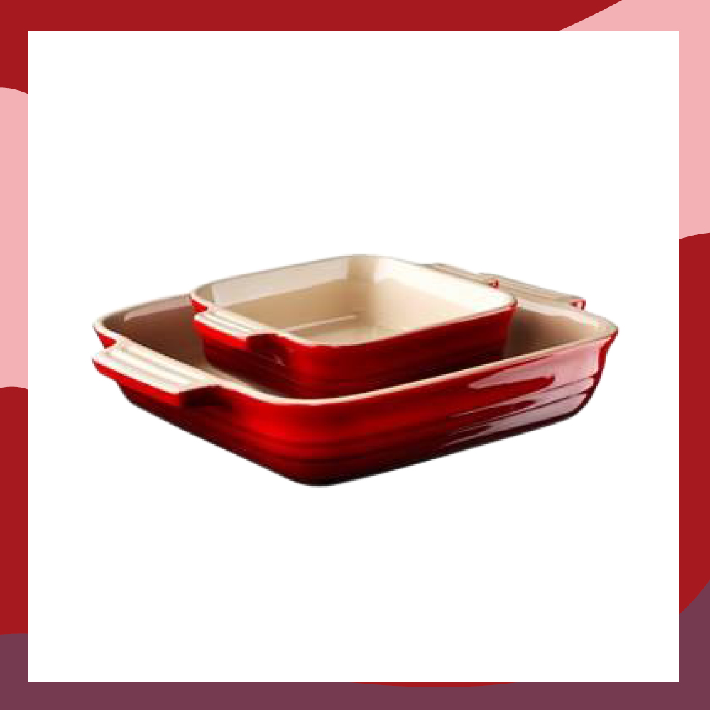 Läs mer om Le Creuset - Ugnsformset 23+13 cm Cerise