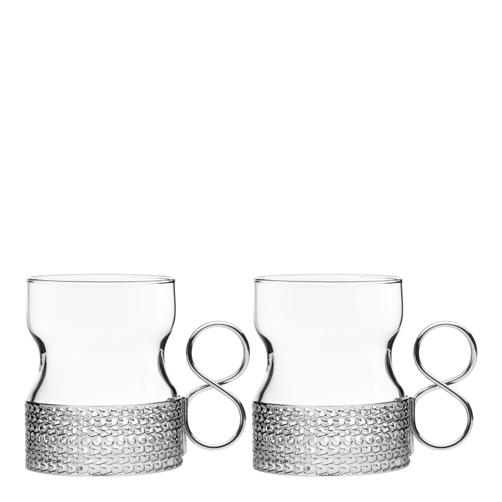 Läs mer om Iittala - Tsaikka Glas med hållare 23 cl 2-pack