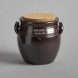 Höganäs Keramik SÅLD Krus med korklock 1 liter 