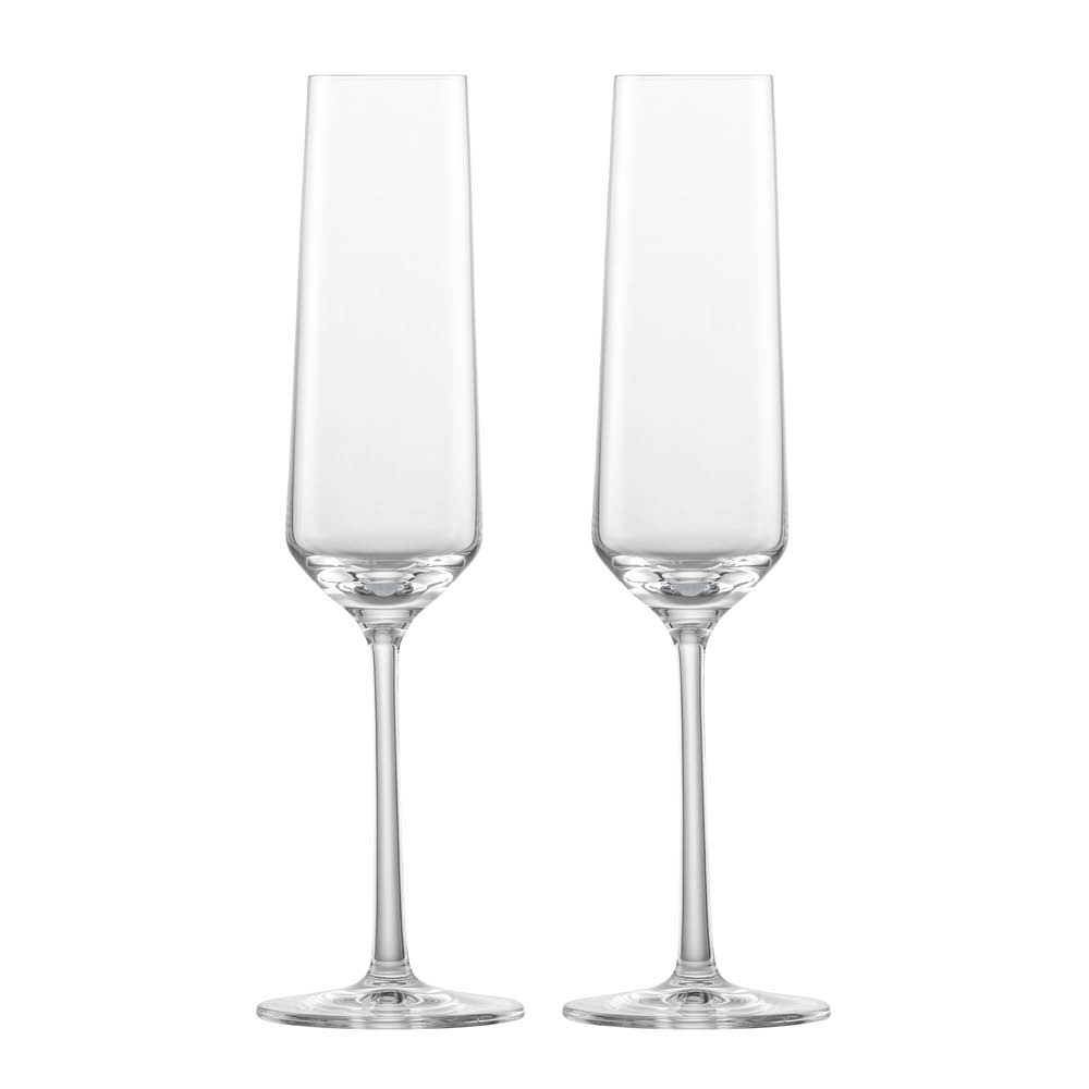 Zwiesel – Pure Champagneglas 21 cl 2-pack Klar