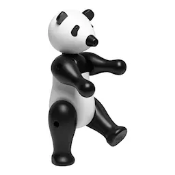 Kay Bojesen Pandabjørn 15 cm svart/hvit