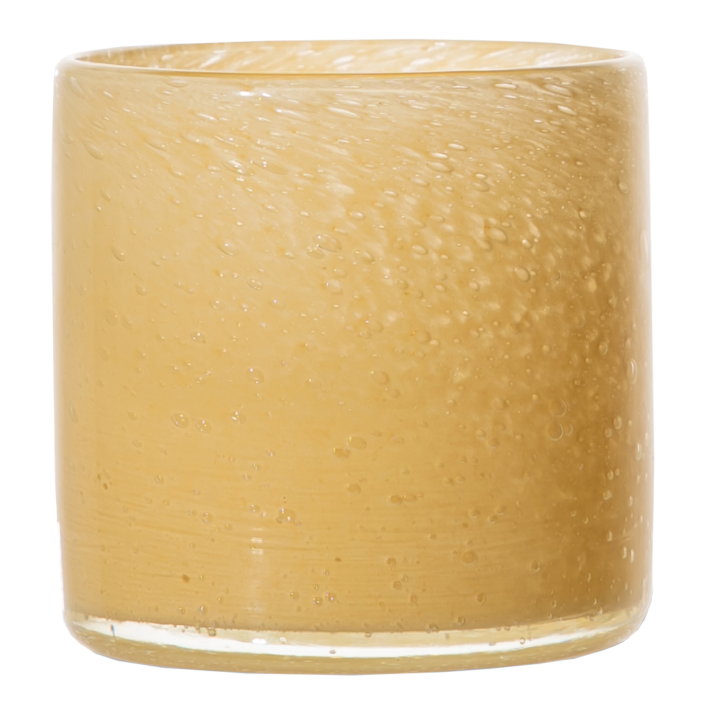 Byon - Calore Ljuslykta 10x10 cm Gul