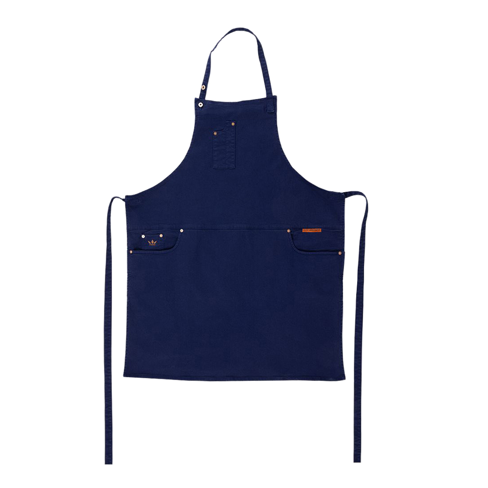 Dutchdeluxes - Förkläde Fem Fickor Comfort Fit Dark Blue
