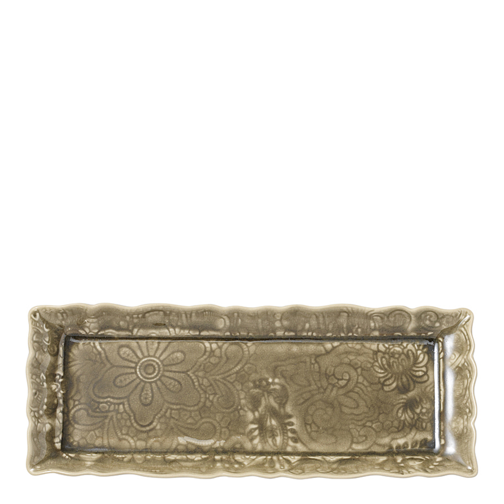 Sthål – Arabesque Serveringsfat 33×13 cm Sand