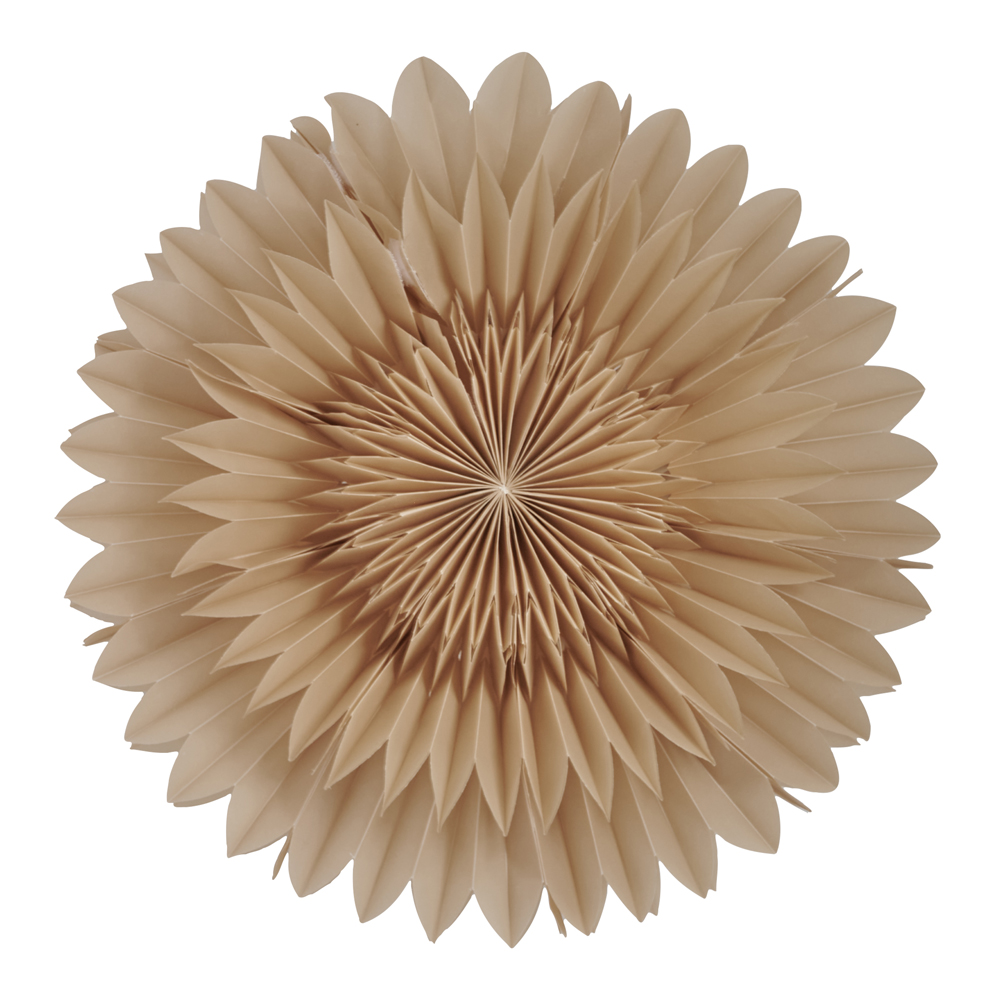 Watt & Veke – Lotus Julstjärna 44 cm Beige