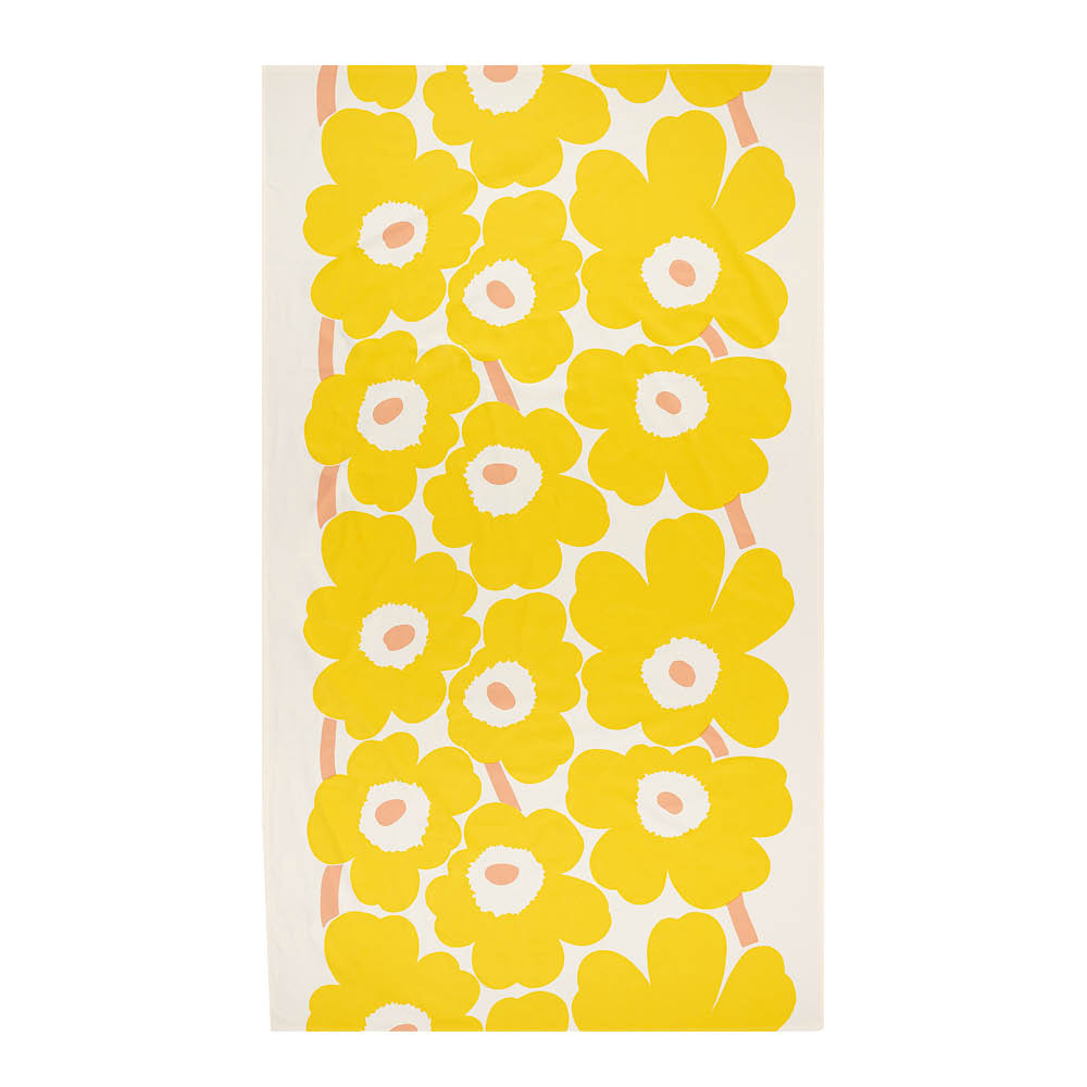 Marimekko - Unikko duk 250x140 cm gul
