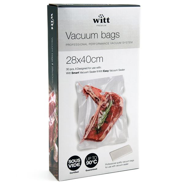 Läs mer om Witt - Premium Vakuumpåsar 28*40cm 30 Stk