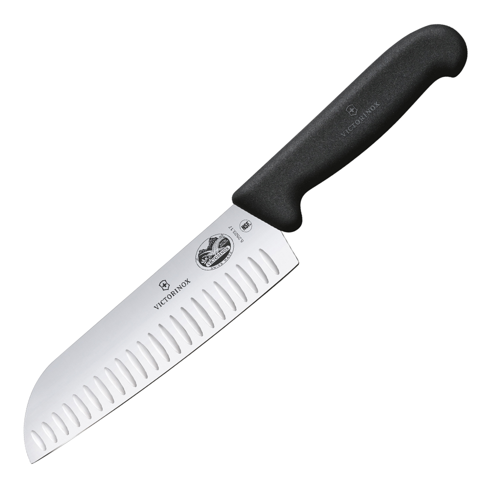 Läs mer om Victorinox - Fibrox Santokniv 17 cm