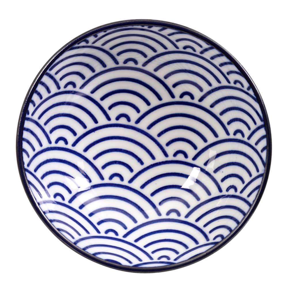 Läs mer om Tokyo Design Studio - Nippon Blue Soya Skål Wave B