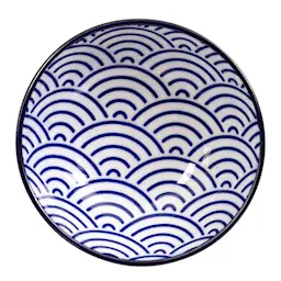 Tokyo Design Studio Nippon Blue Soya Skål 9,5 cm Wave B 